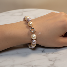 Load image into Gallery viewer, Freshwater Cultured Pearl Bracelet, Sterling Silver