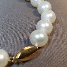 Load image into Gallery viewer, Large Freshwater Pearl Set, 14K Gold clasp