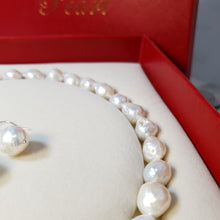 Load image into Gallery viewer, Large Barouqe Pearl Set, Sterling Silver