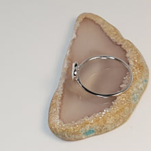 Load image into Gallery viewer, Heart Shape White Created Opal, Sterling Silver