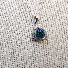 Load image into Gallery viewer, Opal Pendant + Chain, Sterling Silver