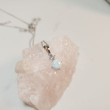 Load image into Gallery viewer, Opal Pendant & Chain, Sterling Silver