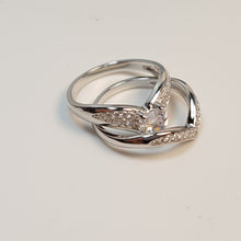 Load image into Gallery viewer, Promises of love bridal Ring, size 7