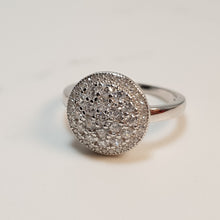 Load image into Gallery viewer, Bridal promises Ring (c-z 5A), Sterling Silver