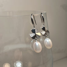 Load image into Gallery viewer, Freshwater Cultured Pearl  Earring, Sterling Silver