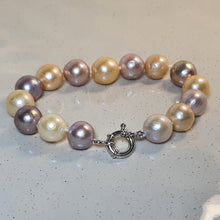 Load image into Gallery viewer, Freshwater Cultured Pearl Bracelet, Sterling Silver