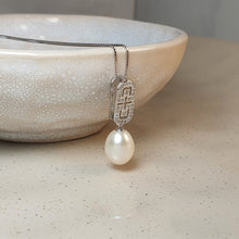Load image into Gallery viewer, Freshwater Drop Pearl Set, Sterling Silver