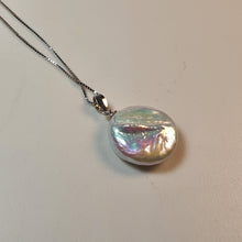 Load image into Gallery viewer, Freshwater Coin Pearl Set, Sterling Silver