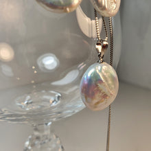 Load image into Gallery viewer, Freshwater Coin Pearl Set, Sterling Silver