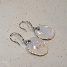 Load image into Gallery viewer, Freshwater keshi Pearl Set, Sterling Silver