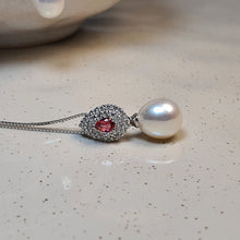 Load image into Gallery viewer, Freshwater Drop Pearl Set, Sterling Silver
