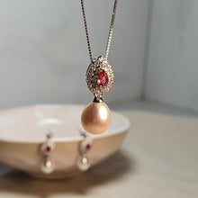 Load image into Gallery viewer, Freshwater Drop Pearl Set, Sterling Silver