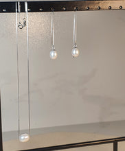Load image into Gallery viewer, Freshwater Drop Pearl Set, Sterling Silver