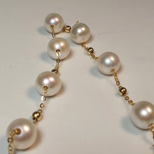 Load image into Gallery viewer, Freshwater Cultured Pearl Bracelet, 18K Yellow Gold
