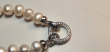 Load image into Gallery viewer, Large Freshwater Pearl Bracelet, Sterling Silver