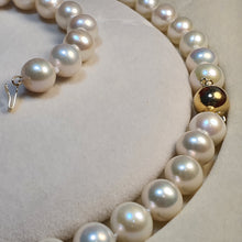 Load image into Gallery viewer, Freshwater cultured Pearl set, 14K Yellow Gold