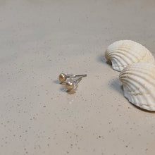 Load image into Gallery viewer, Danity Freshwate Pearls Stud, Sterling Silver