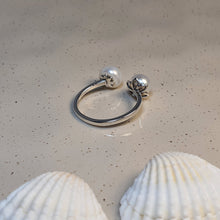 Load image into Gallery viewer, Double Freshwater Pearl, Sterling Silver