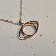 Load image into Gallery viewer, Evil Eye Pendant Necklace,
Sterling Silver