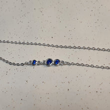 Load image into Gallery viewer, Evil Eye necklace, Sterling Silver