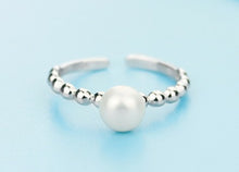 Load image into Gallery viewer, Freshwater Pearl Ring, Sterling Silver