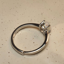 Load image into Gallery viewer, Natural Light Opal Ring, Sterling Silver