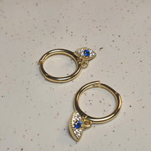 Load image into Gallery viewer, Magic Evil Eye Earring, Sterling Silver