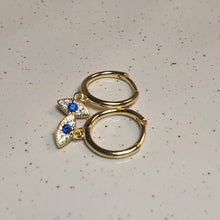 Load image into Gallery viewer, Magic Evil Eye Earring, Sterling Silver