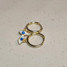 Load image into Gallery viewer, Magic Evil Eye Earring, Sterling Silver