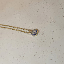 Load image into Gallery viewer, Evil Eye Necklace, Sterling Silver