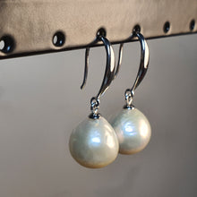 Load image into Gallery viewer, Large Freshwater Baroque Pearl Earrings, Sterling Silver