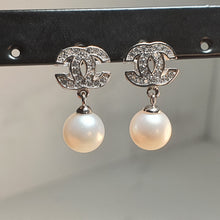 Load image into Gallery viewer, Freshwater Cultured Pearl Earrings, Sterling Silver