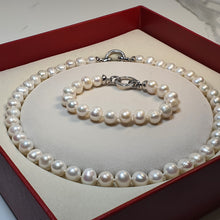 Load image into Gallery viewer, Freshwater Cultured Pearl Set, Sterling Silver