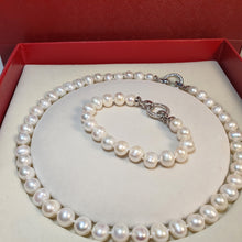 Load image into Gallery viewer, Freshwater Cultured Pearl Set, Sterling Silver
