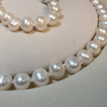 Load image into Gallery viewer, Freshwater Cultured Pearl Set, Sterling Silver
