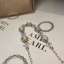 Load image into Gallery viewer, Natural Opal Bracelet, Sterling Silver