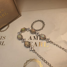 Load image into Gallery viewer, Natural Opal Bracelet, Sterling Silver