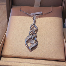 Load image into Gallery viewer, Promises of Love Necklace (5A), Sterling Silver