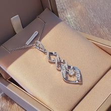 Load image into Gallery viewer, Promises of Love Necklace (5A), Sterling Silver