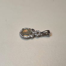 Load image into Gallery viewer, Natural Opal Gemstones Pendant, Sterling Silver