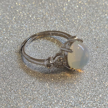 Load image into Gallery viewer, Natural Large Opal Ring, Sterling Silver