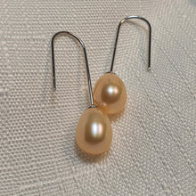 Load image into Gallery viewer, Multicoloured Freshwater Drop Pearl, Sterling Silver