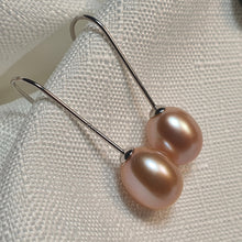 Load image into Gallery viewer, Multicoloured Freshwater Drop Pearl, Sterling Silver