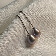 Load image into Gallery viewer, Multicoloured Freshwater Drop Pearl, Sterling Silver