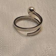 Load image into Gallery viewer, Round Freshwater Pearl Ring, Sterling Silver
