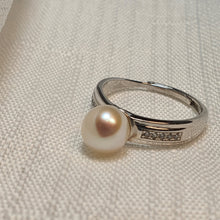 Load image into Gallery viewer, Freshwater Pearl Ring, Sterling Silver