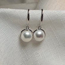 Load image into Gallery viewer, Multicoloured Freshwater Pearl Hook Earrings, Sterling Silver