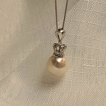 Load image into Gallery viewer, Crown Edison Baroque Pearl Necklace, Sterling Silver