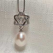 Load image into Gallery viewer, Freshwater Pearl Pendant, Sterling Silver