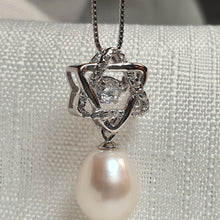 Load image into Gallery viewer, Freshwater Pearl Pendant, Sterling Silver